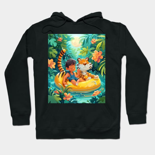 Calvin and Hobbes Glorious Goblins Hoodie by Doc Gibby